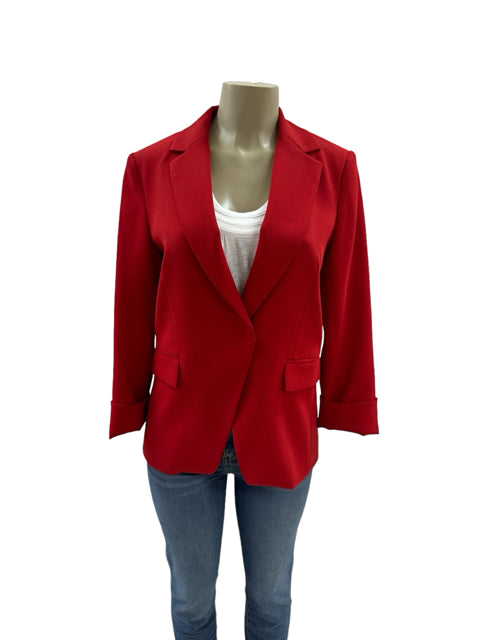 ALICE AND OLIVIA Size 6 Red Jacket