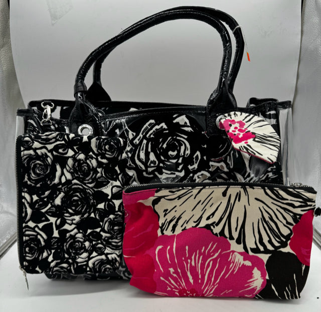 BRIGHTON black and cream handbags