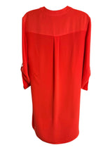 TRINA TURK Size S Neon Orange Dress