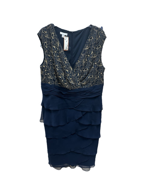 london times Size 16W Navy Dress