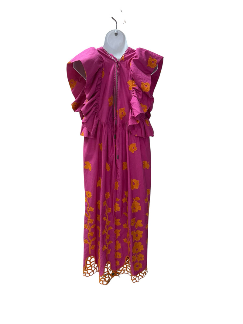 ANTHROPOLOGIE Women Size 4 hotpink/orange Dresses