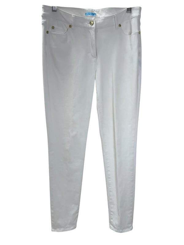 J MCLAUGHLIN Size 8 White Jeans