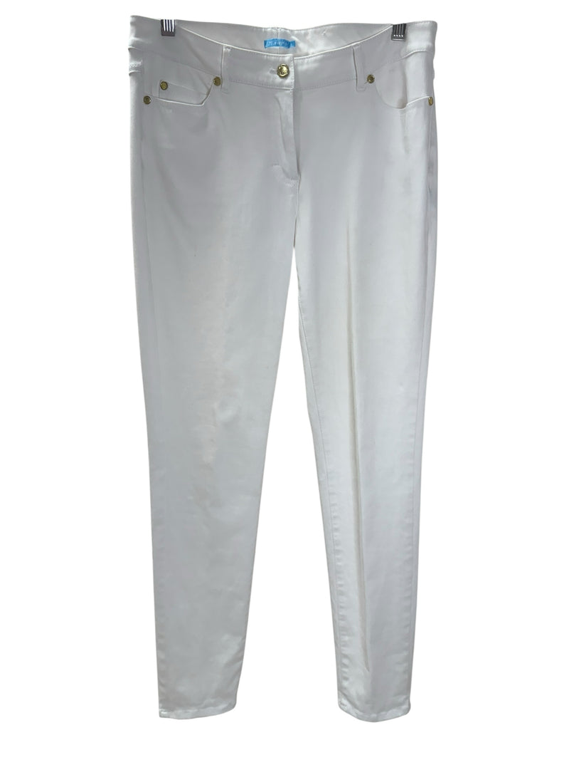 J MCLAUGHLIN Size 8 White Jeans