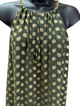 MICHAEL KORS Size M olive green Dress