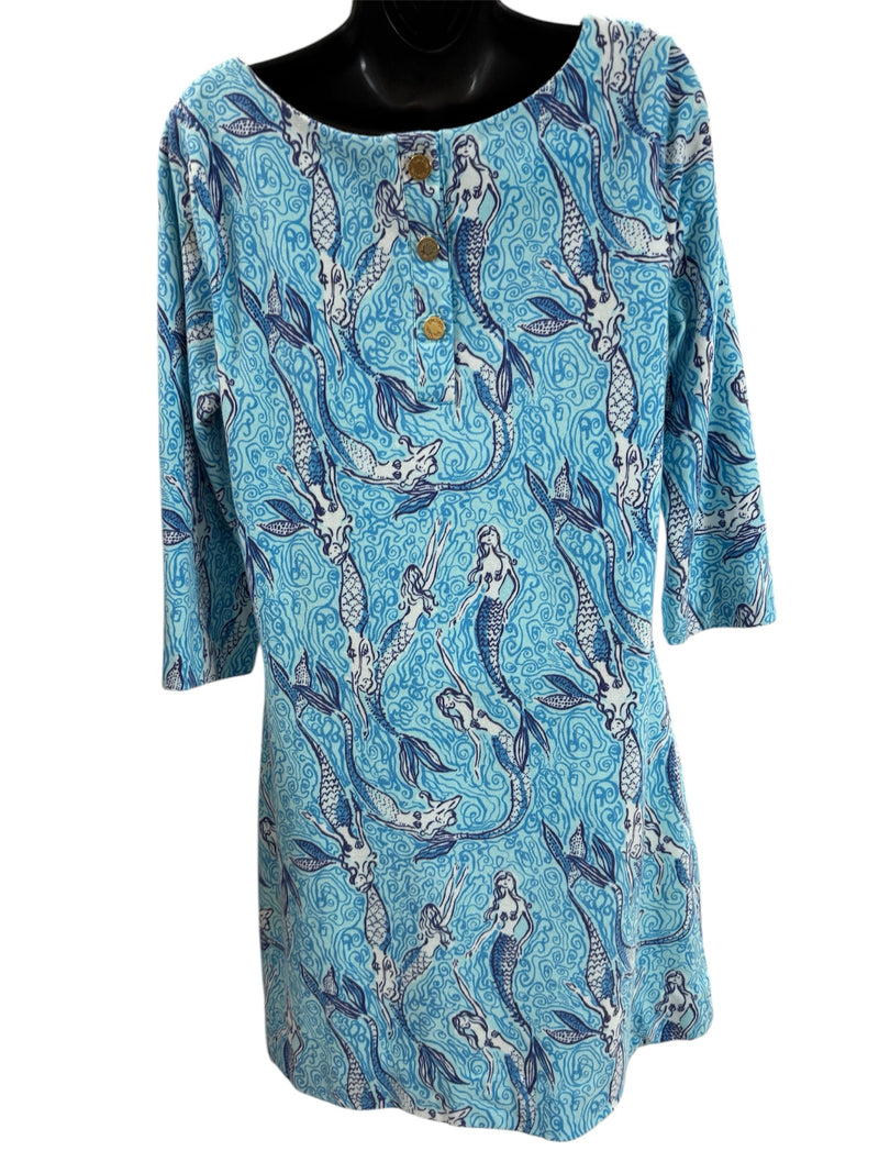 Lilly Pulitzer Size L Blue Dress
