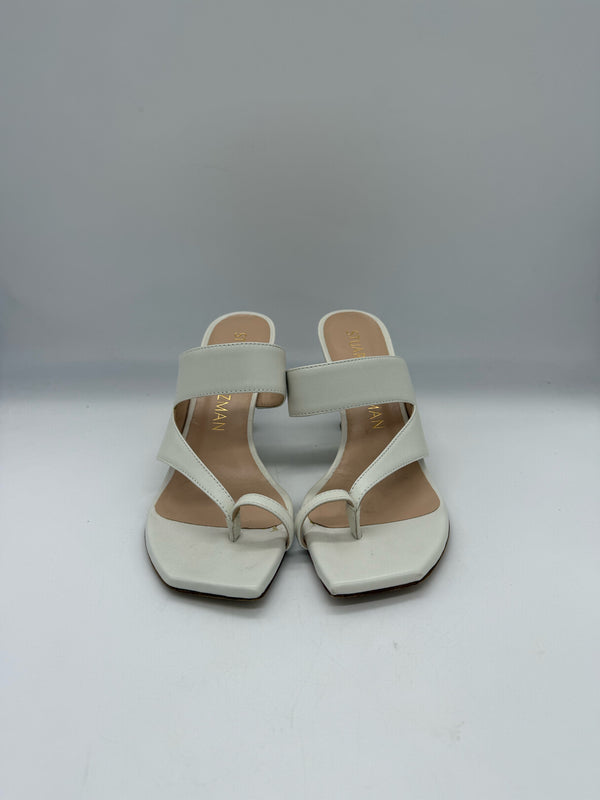 STUART WEITZMAN 8.5 White SHOES