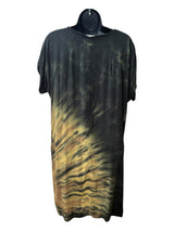 river + sky Size XS BLACK AND YELLOW Dress