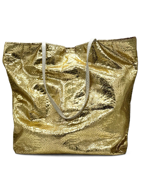 CARLOS FALCHI Gold Handbag