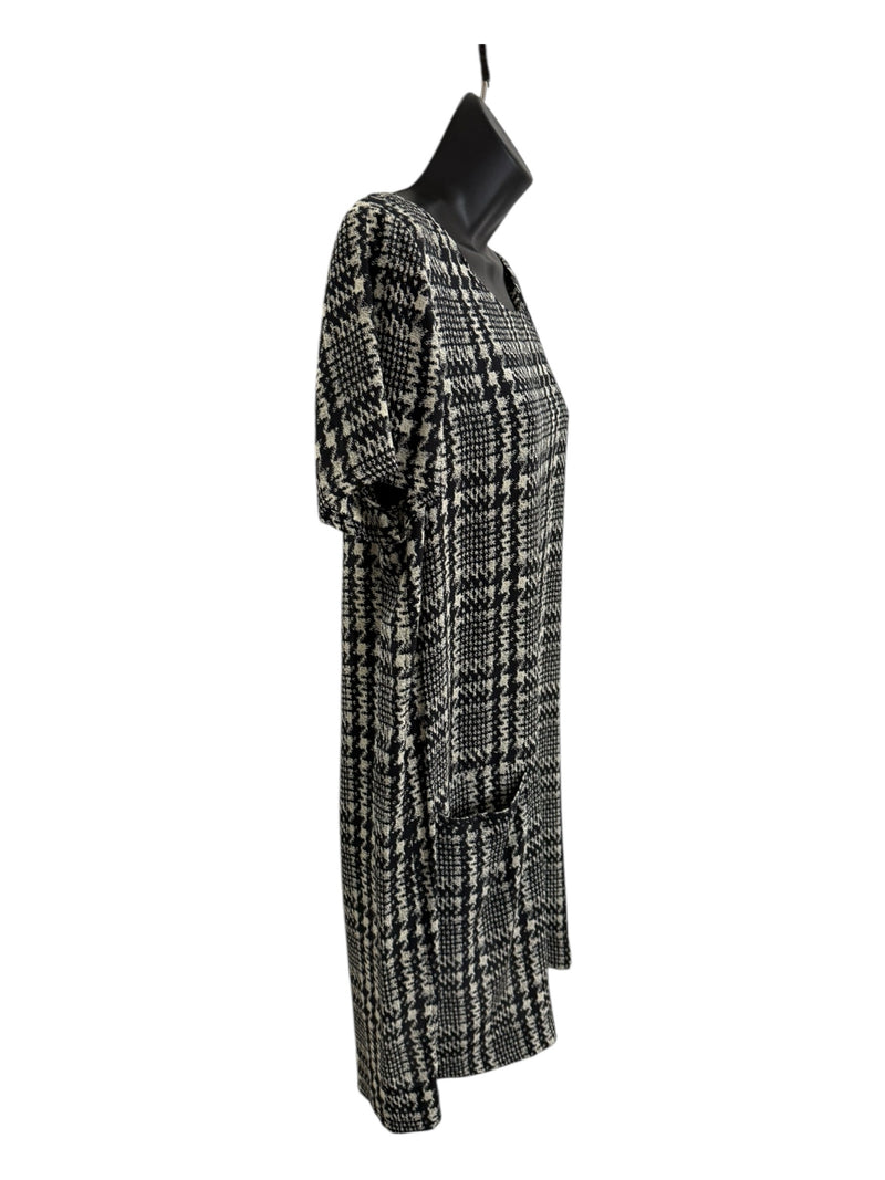 joie Size L black and cream Dress