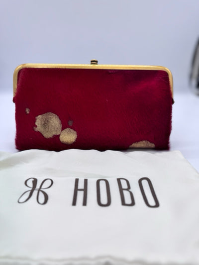 Hobo red and gold Handbag
