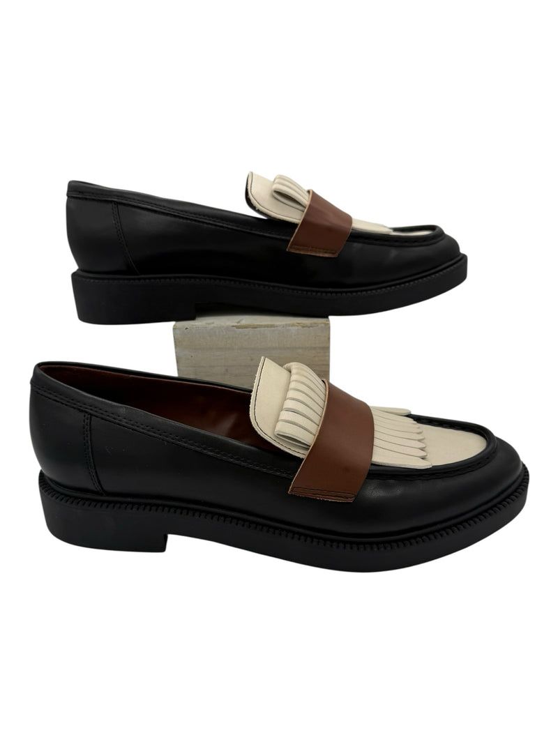 marc fisher 8.5 black and cream SHOES