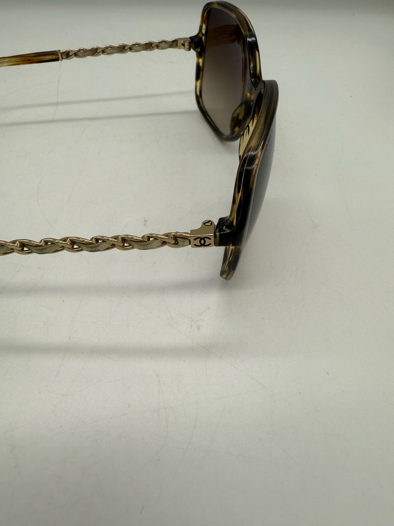 chanel Brown Sunglasses