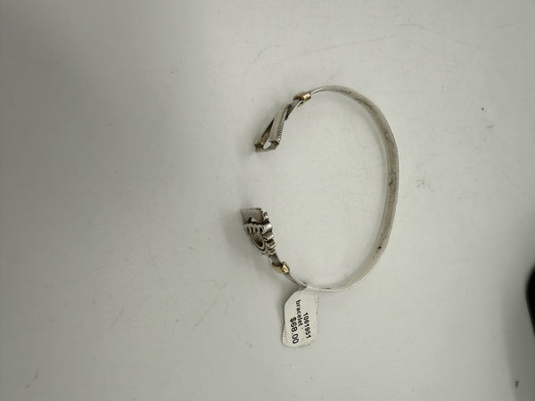 unknown gold and silver bracelet