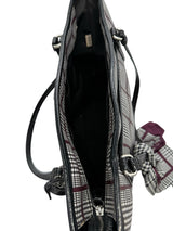 Coach black & purple Handbag