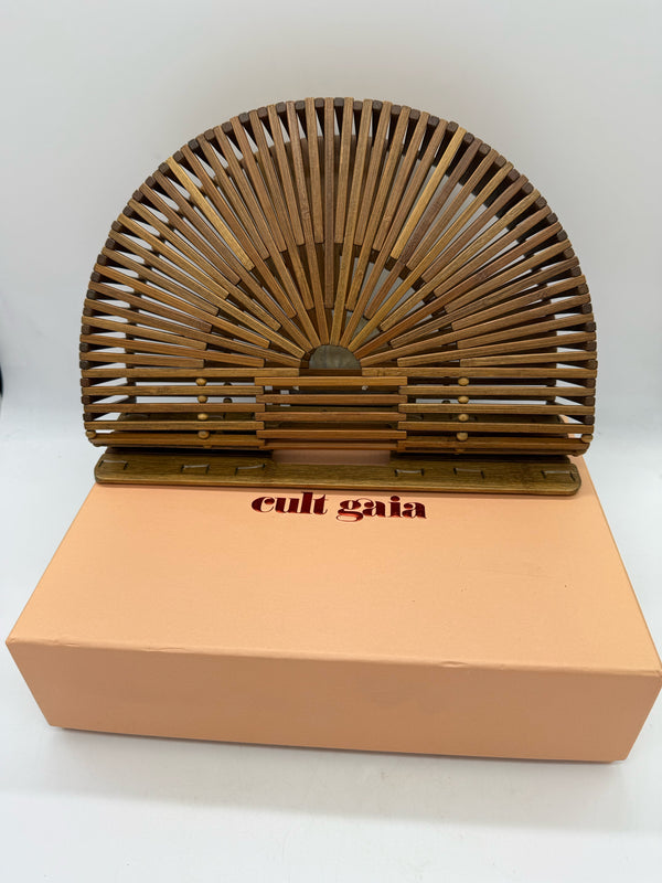 Cult Gaia Tan Handbag
