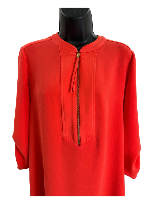 TRINA TURK Size S Neon Orange Dress