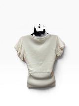SLEEPING ON SNOW Size S Cream TOPS