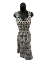 Ashro Size 8 BLACK AND BEIGE Dress