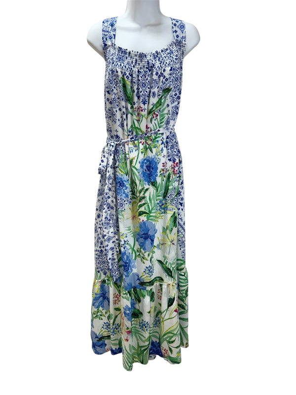 Maeve Women Size XL blue & white Dresses