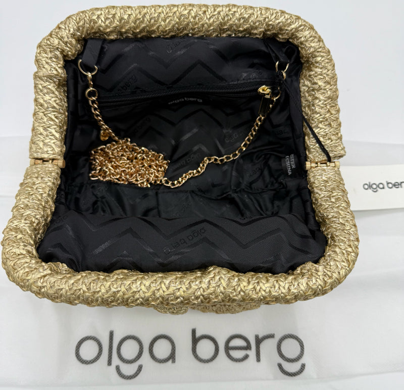 Olga Berg Tan handbags