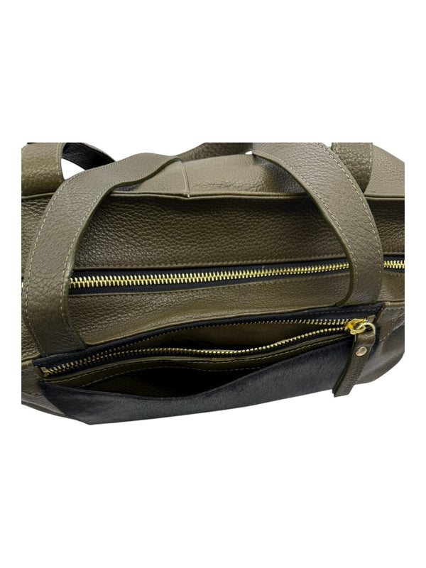 LATICO green and black Handbag