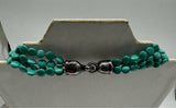 Kalibre turquoise and silver Necklace