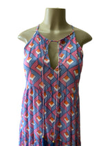 Oliphant Size S blue and pink Dress
