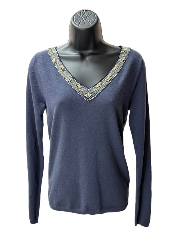 tse Size S Blue Sweater