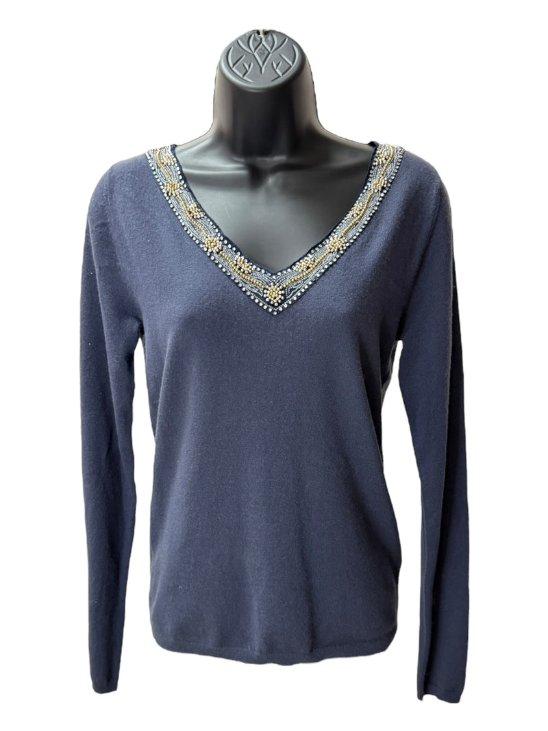 tse Size S Blue Sweater
