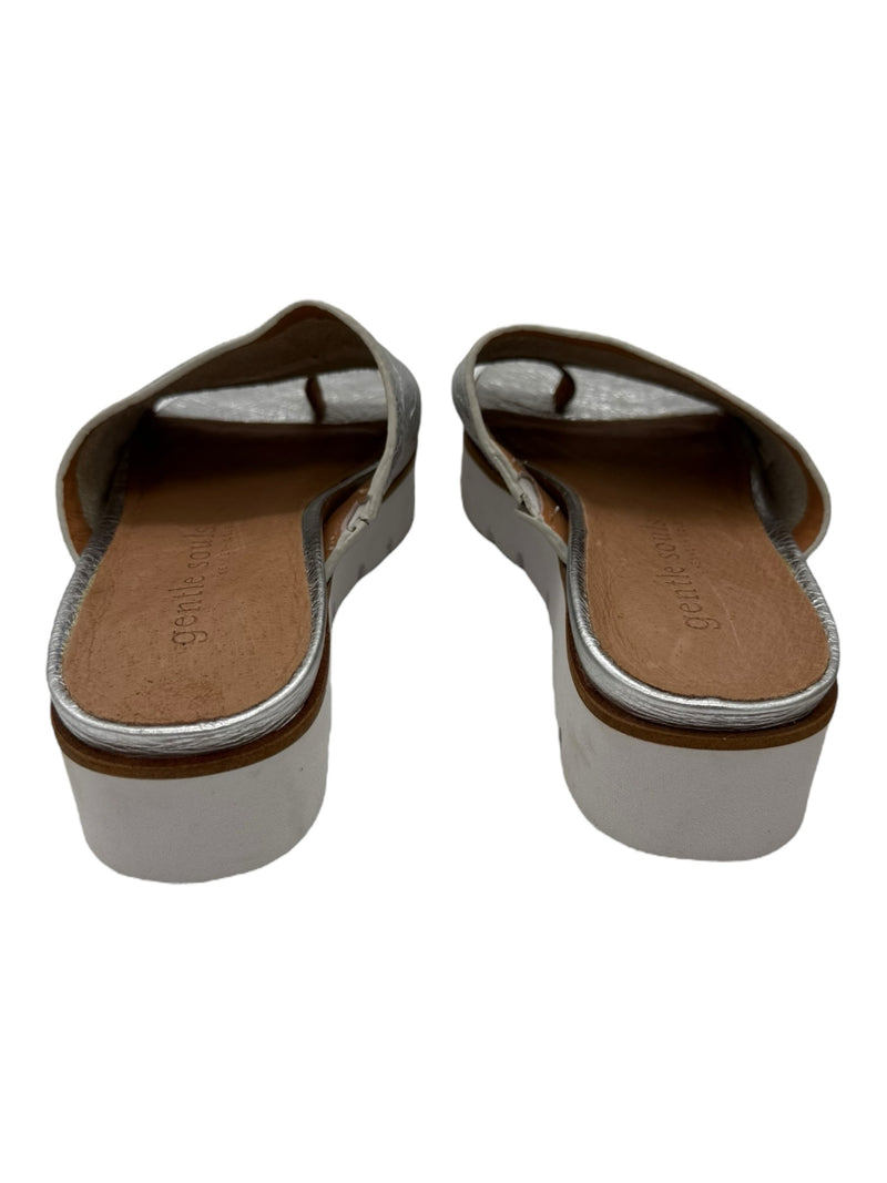 GENTLE SOULS 6.5 Silver SHOES