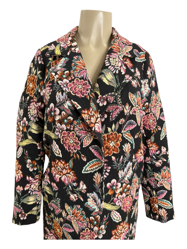 Fifteen-Twenty Size M/L Black Multi Jacket