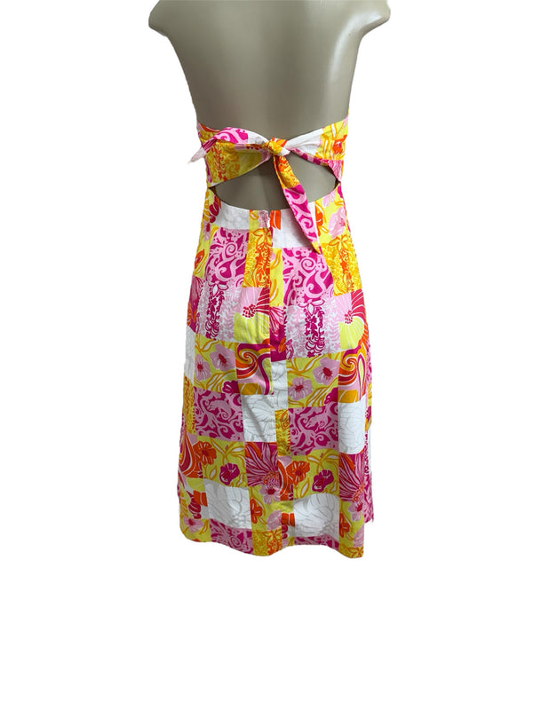Lilly Pulitzer Size 6 orange and pink Dress