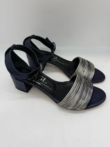 AGL Attilio Giusti 37/6.5 Metallic Blue SHOES