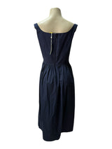 REBECCA TAYLOR Size L Navy Dress
