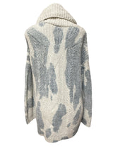 pilcro Size L gray and blue Sweater
