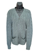 SAKS Size M/L Teal Cardigan