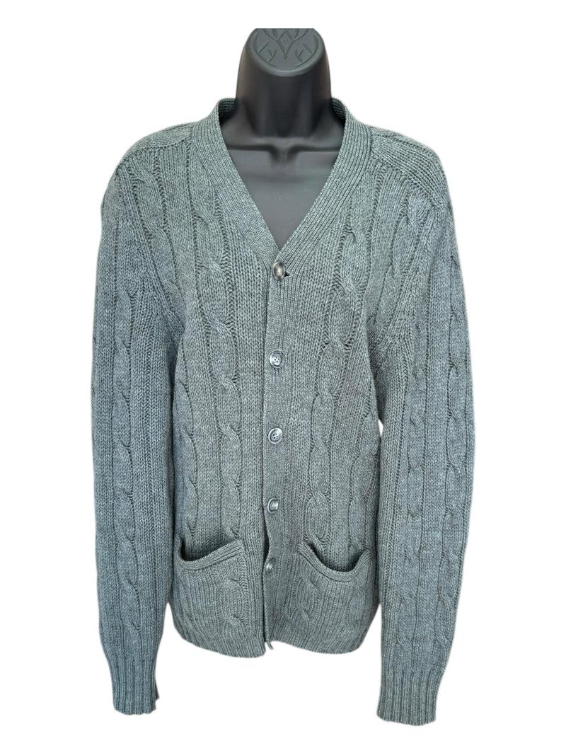 SAKS Size M/L Teal Cardigan