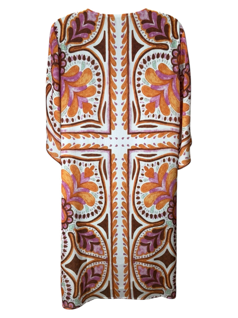JADE Size L pink and brown Dress