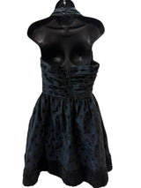 Moskada Size 6 Navy Dress