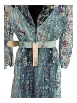 Badgley Mischka Women Size 6 Blue Dresses