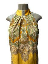Kobi Halperin Size S yellow and green Dress