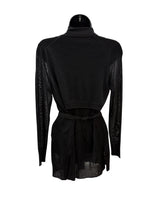 ectetera Size XS black and gold Cardigan