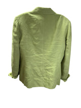 talbots Size 12 Green Blazer