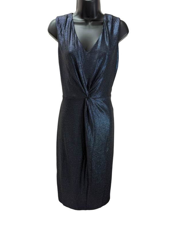 donna ricco Size 8 Navy Dress