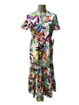 chicos Size 6 white floral Dress