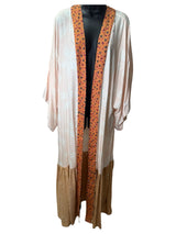 ANTHROPOLOGIE Women Size S/M Peach Kimono