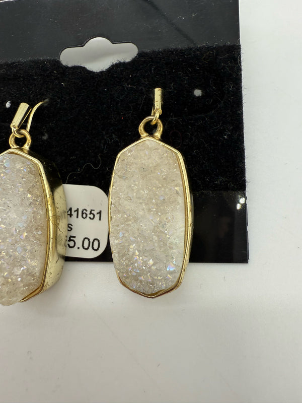 Kendra Scott White Earrings