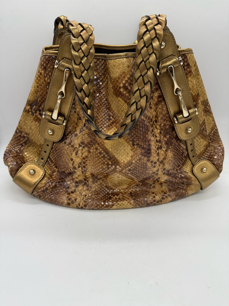 GUCCI pythyon Handbag