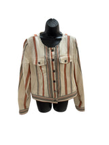 rebecca minkoff Size L beige and gray Jacket