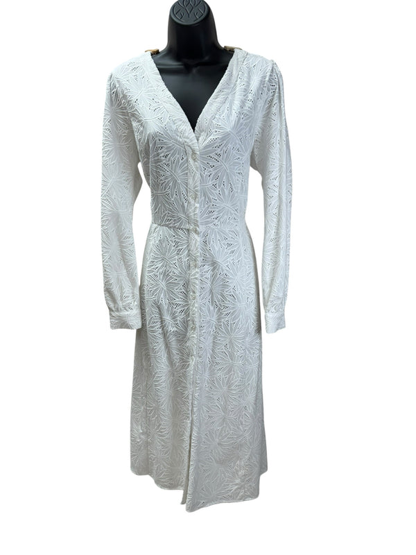 MICHAEL KORS Size L White Dress